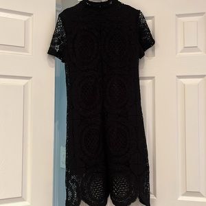 Abs Collection- Black Lace Dress- Size 8